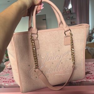 Juicy Couture Pink Tote Bag